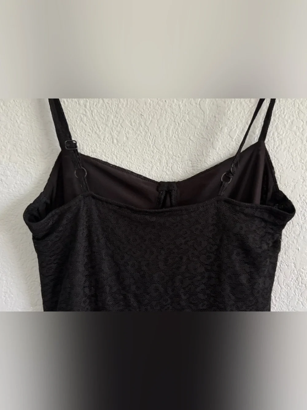 H&M Divided Y2K Lace Mini Slip Dress XS Cami Bustier Bodycon Coquette Whimsigoth